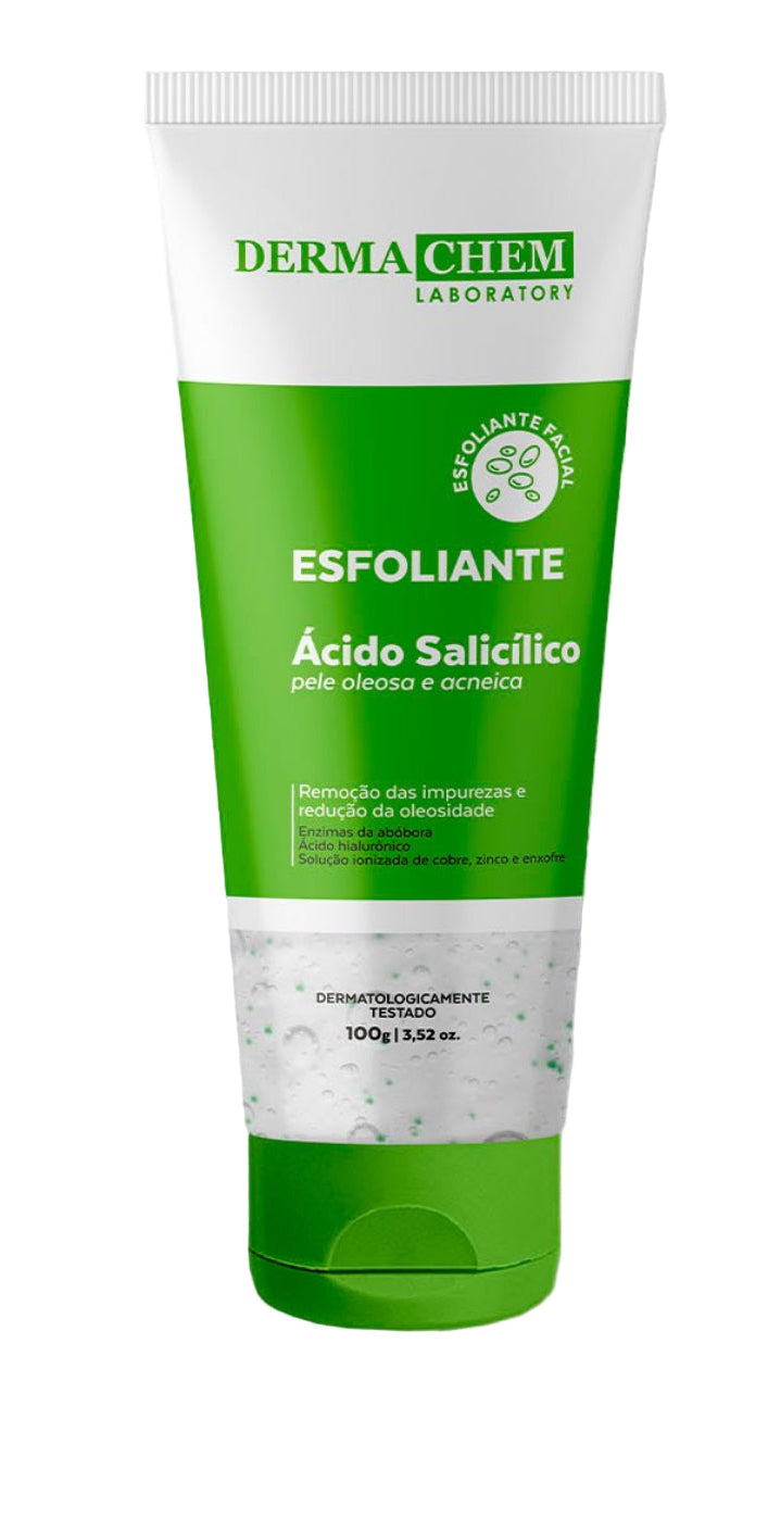 DermaChem Ácido Salicílico Soap , Gel e Esfoliante pele Oleosa Anti Oiliness