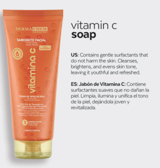 DermaChem Vitamin C Face Soap