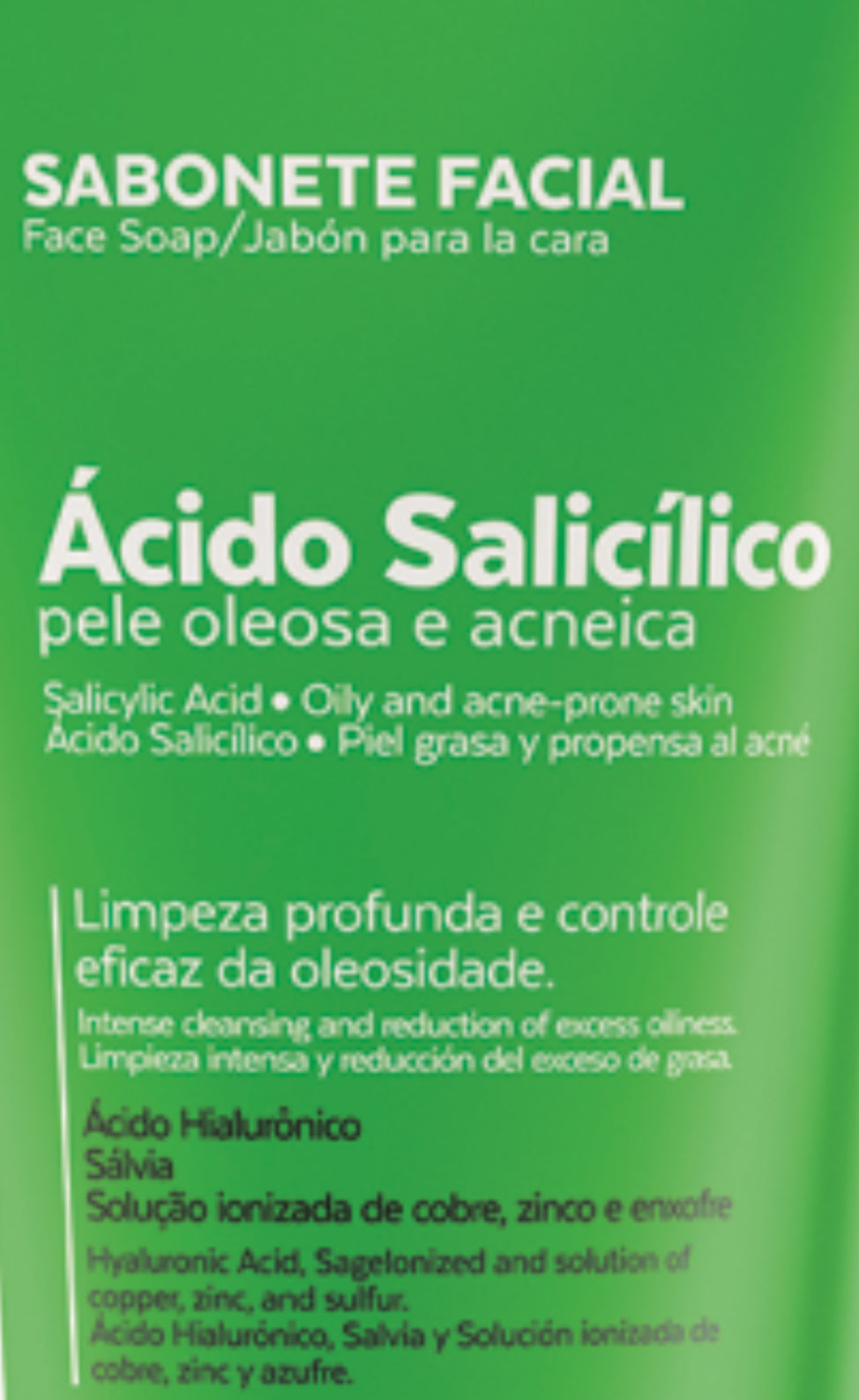 DermaChem Ácido Salicílico Soap , Gel e Esfoliante pele Oleosa Anti Oiliness