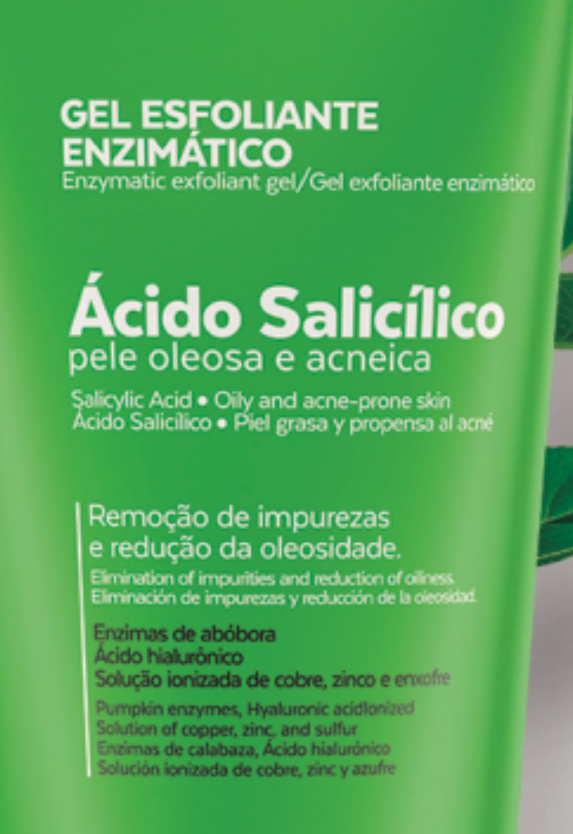 DermaChem Ácido Salicílico Soap , Gel e Esfoliante pele Oleosa Anti Oiliness