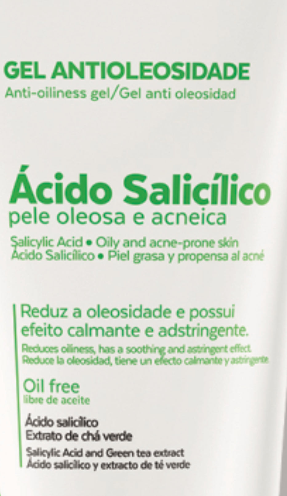DermaChem Ácido Salicílico Soap , Gel e Esfoliante pele Oleosa Anti Oiliness